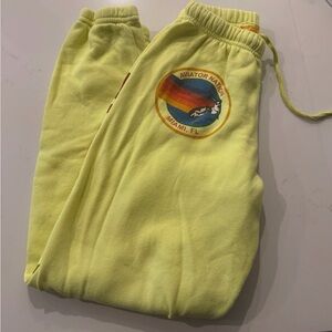 Aviator Nation Yellow Sweatpants